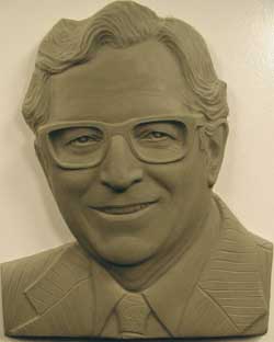 3d photo plaque bronze image